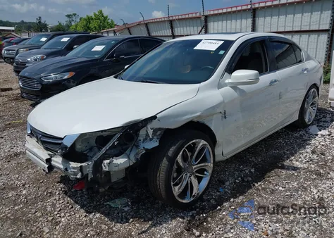 2013 Honda Accord Ex-L from USA, damaged, VIN 1HGCR2F81DA213908